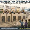 Balkanization of Resources Cartoon